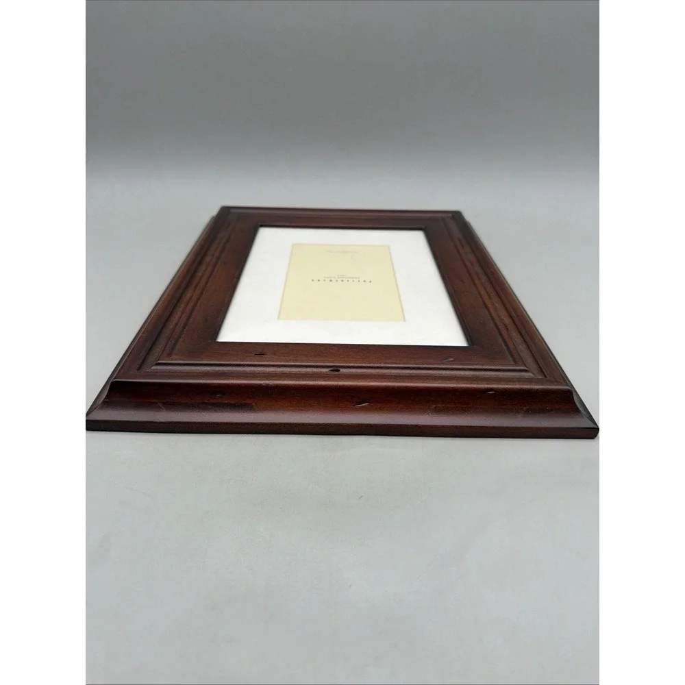 Pottery Barn Picture Frame Cambree Espresso Wood 3 Mats - 4x6 / 9x7 (w/o mat)
